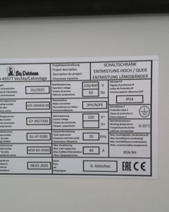 Control cabinet Lohmann Breeders manure removal